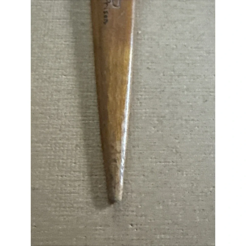 Wooden Hand Carved Letter Opener Indian Chief 